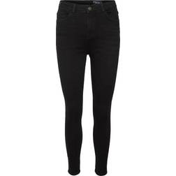 Noisy May Jeans Schwarz Straight für Damen