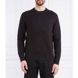 Calvin Klein Rundhalspullover SLUB TEXTURE SWEATER