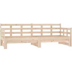 vidaXL Solid Wood Sofá 86cm Sofá 2 Plazas