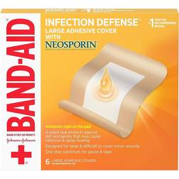 Band-Aid Infection Defense Medicated Bandages Neosporin 6-pack