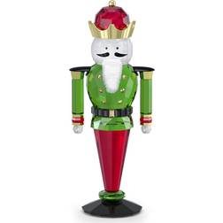 Swarovski Holiday Cheers Green Nutcracker 5656196 Figurine