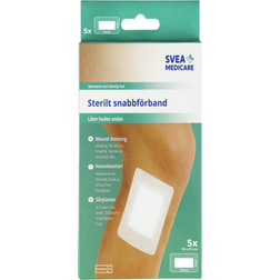 Svea Medicare Sterilt Snabbförband 10x25cm 5-pack