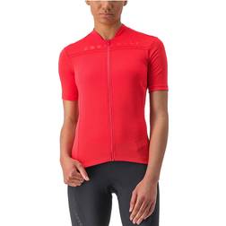 Castelli Women's Anima Jersey, Hibiscus