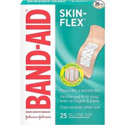 Band-Aid Skin-Flex Flexible Adhesive Bandages 25-pack