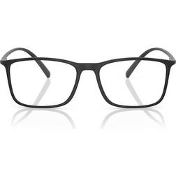 Giorgio Armani AR7244U Fit 5042 Black Size Frame Only Blue Light Block Available Matte Black