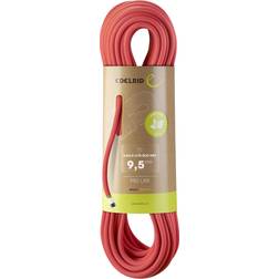 Edelrid Eagle Light Eco Dry 9.5mm Climbing Rope Neon Coral 60m 713410606430