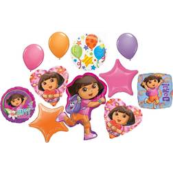 Anagram Dora the Explorer Party Supplies Go Diego Go Birthday Balloon Bouquet Decorations