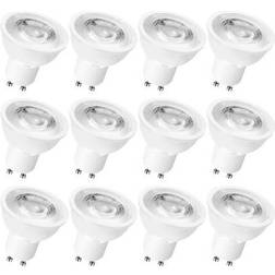 Luxrite mr16 led bulb gu10 2700k 500lm 120v enclosed fixture rated 24-pack