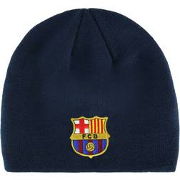 FC Barcelona Logo Core Mens Navy Beanie One