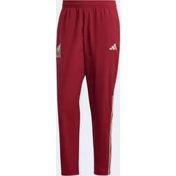 Adidas 2022-23 Mexico Presentation Pants Burgundy