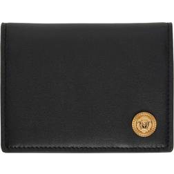 Versace Black Medusa Biggie Wallet - UNI