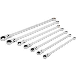 Craftsman V-Series SAE Long Flex Head Box Wrench Set 7 Open-Ended Spanner