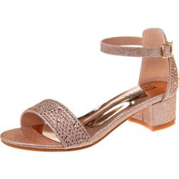 Badgley Mischka Formal Sandals Heels Rose Gold