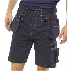 Click Beeswift Grantham Multi-Purpose Pocket Shorts Navy Blue GMPSN48