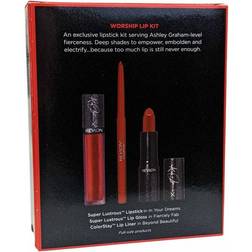 Revlon Never Enough Lip Kit Ashley Graham Lipstick, Lip Gloss and Lip