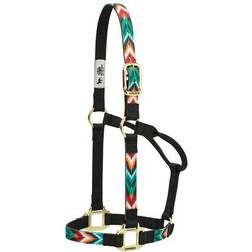 Weaver Non-Adjustable Halter Black Chevron