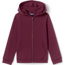 Lands' End School Uniform Kids Zip Front Sweatshirt