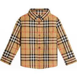 Burberry Baby's Vintage Check Cotton Shirt - Archive Beige