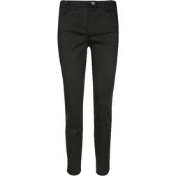 Marc O'Polo Byxa Laxa Sporty Tops Dam Raka Byxor - Black