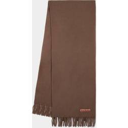 Acne Studios FnUx Scarf Wool Caramel Brown brown