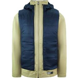 Under Armour men's accelerate transport in jacket warm vest pockets navy