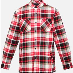 Regatta mens thamos checked long-sleeved shirt rg7040