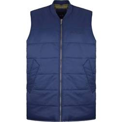 Ben Sherman Quilted Navy Gilet Navy/Blue Nylon
