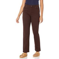 Gloria Vanderbilt Vandrarbil Dam Amanda Classic Tapered Jeans - Kaffebryggare
