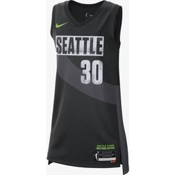 Nike Women's Breanna Stewart Black Seattle Storm Rebel Edition Jersey Black Black