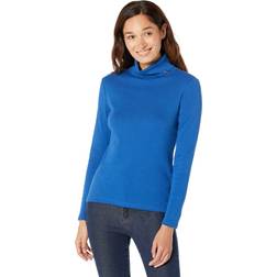 Tommy Hilfiger Women's Long Sleeve Turtleneck Sweater, True Blue