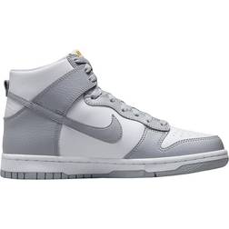 Nike Dunk High GS - Wolf Grey/White/University Gold/Wolf Grey