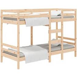 vidaXL 3FT Single Bunk Bed 95.5x195.5cm