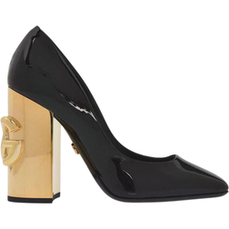 Dolce & Gabbana Logo Pump - Black/Gold