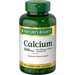 Natures Bounty Calcium Plus Vitamin D3 1200mg 120 st
