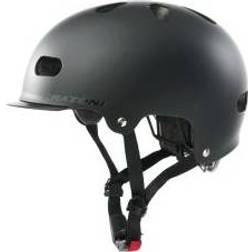 Cratoni Unisex ungdom C-Mate-hjälm, svart matt