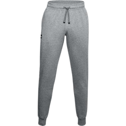 Under Armour Men's Rival Fleece Joggers - Pitch Gray Light Heather/Onyx White