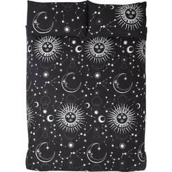 Rapport Celestial Duvet Cover Black (200x135cm)