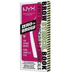 NYX Professional Makeup Zero To Brow Stencil For Skinny Brows