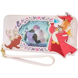 Loungefly Disney Plånbok Sleeping Beauty Lenticular Princess Series Wristlet