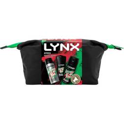 Lynx Africa Washbag Gift Set 3-pack