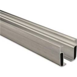 Novotegra montage c-skinne 47-2 4.30 meter aluminium