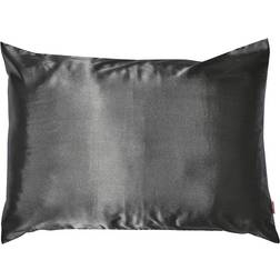 Kitsch Satin Funda de almohada Gris (66x48cm)