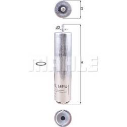 Mahle ORIGINAL Bränslefilter