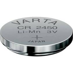 Varta Knappcellsbatteri litium CR2450 3 V CR2450 560 mAh 1.55 V