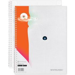 WhiteLine Whitelines Revelations Anteckningsblock A4 Rutad
