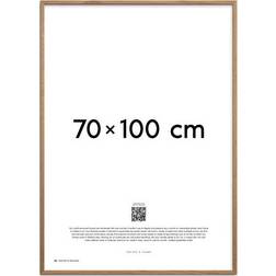 Poster & Frame Wooden Light Brown Ramme 70x100cm