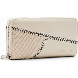 Desigual Mone_GRISOM Fiona Bi-Fold Wallet, White