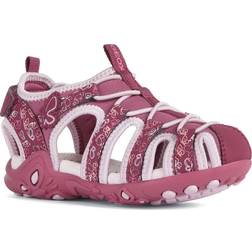 Geox Whinberry Sandal, DK Raspberry/PINK