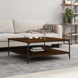vidaXL 100x100x40 konstrueret træ Sofabord