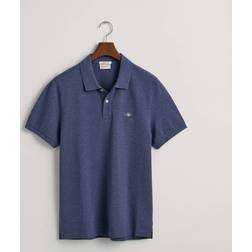Gant Shield Piqué Polo T-shirt - Blå